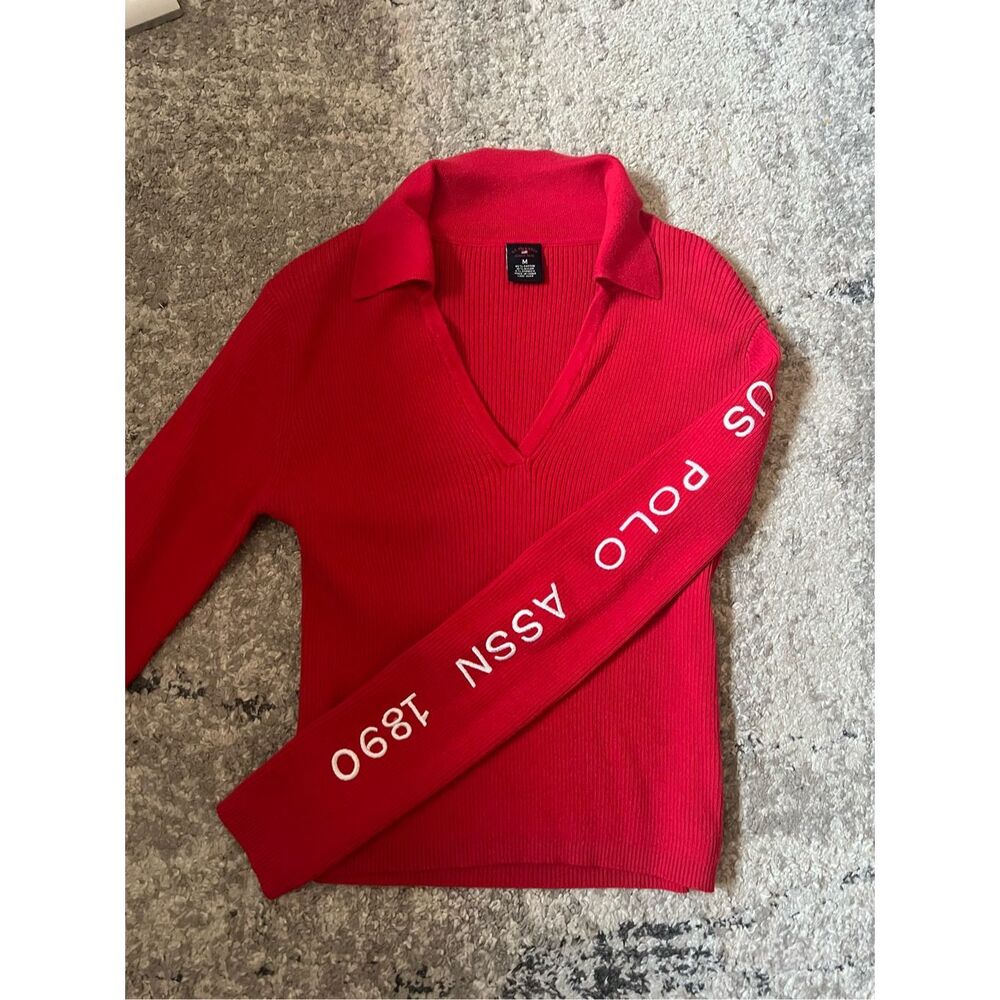 Polo ASSN Red Sweater